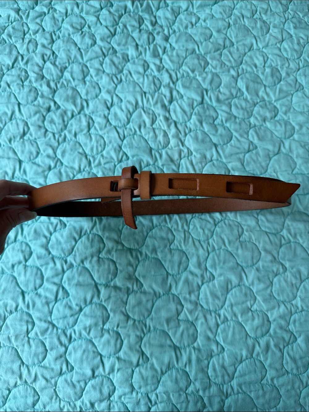 LOFT XS buckle free waist belt